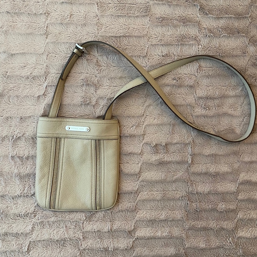 Gray Michael Kors crossbody